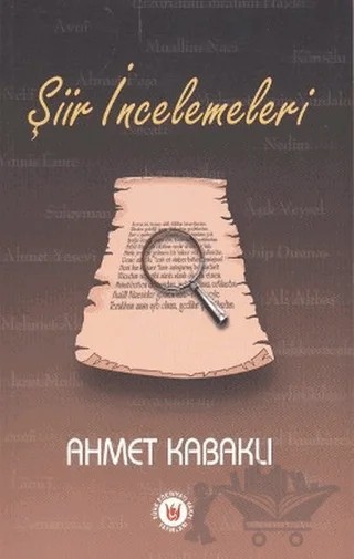 Şiir İncelemeleri – Ahmet Kabaklı – Tedev Yayınları kitap kapağı