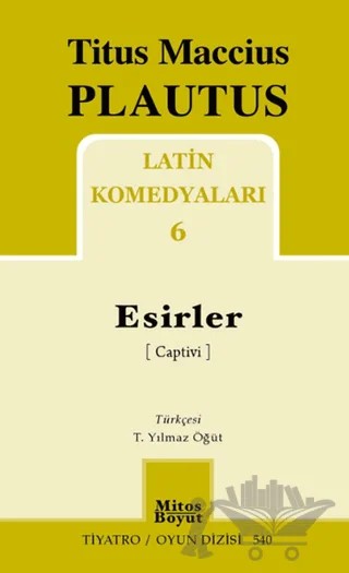 Esirler – Titus Maccius Plautus – Mitos Boyut Yayınları kitap kapağı