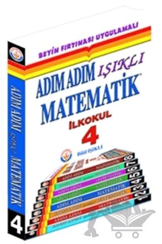 Adım Adım Işıklı Matematik İlkokul 4 – Bilal Işıklı – Bilal Işıklı Yayınları kitap kapağı