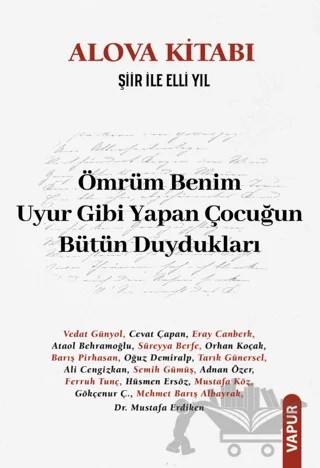 Alova Kitabı – Kolektif, Erdal Alova – Vapur Yayınları kitap kapağı