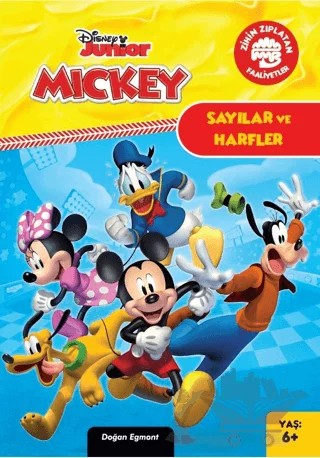 Zihin Zıplatan Faaliyetler Disney Mickey Ve Çılgın Yarışçılar – Kolektif – Doğan Egmont Yayıncılık kitap kapağı