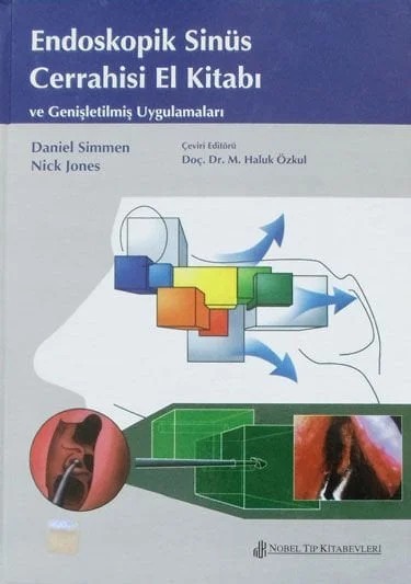 Endoskopik Sinüs Cerrahisi El Kitabı – Simmen, &nbsp, Joness – Nobel Tıp Kitabevleri kitap kapağı
