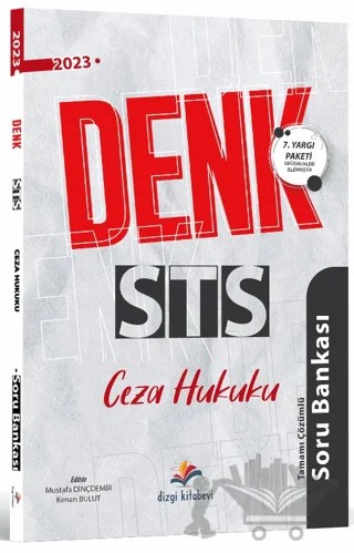 Denk STS Ceza Hukuku Tamamı Çözümlü Soru Bankası 2023 – İsmail Alagöz, Hacer Sağlam – Dizgi Kitap kitap kapağı