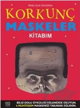 Korkunç Maskeler Kitabım – Elizabeth Miles – 1001 Çiçek Kitaplar kitap kapağı