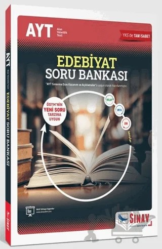 AYT Edebiyat Soru Bankası – Kolektif – Sınav Yayınları kitap kapağı