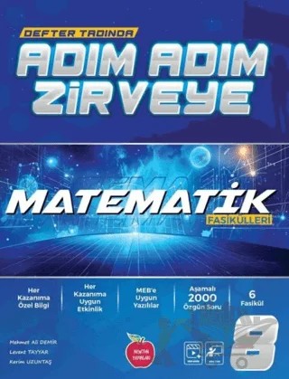 8. Sınıf Matematik Fasikül Adım Adım Etkinlikli Konu Anlatımlı Soru Bankaları – Kolektif – Newton Yayınları kitap kapağı