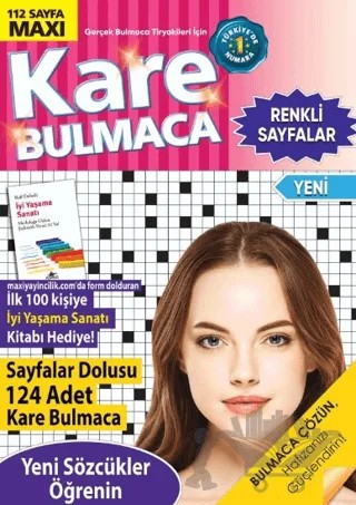 Maxi Kare Bulmaca 21 – Bertan Kodamanoğlu – Maxi Yayıncılık kitap kapağı