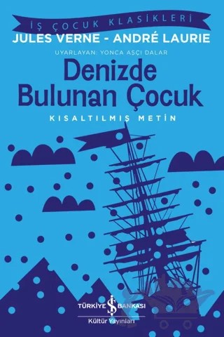Denizde Bulunan Çocuk – Jules Verne – İş Bankası Kültür Yayınları kitap kapağı