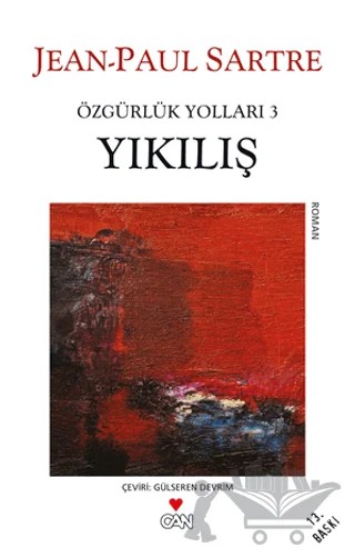Yıkılış – Jean Paul Sartre – Can Yayınları kitap kapağı