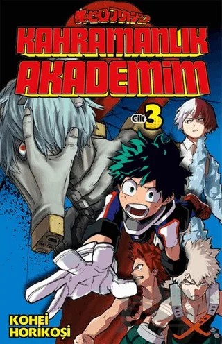 Kahramanlık Akademim 3.Cilt – Kohei Horikoşi – Gerekli Şeyler Yayıncılık kitap kapağı