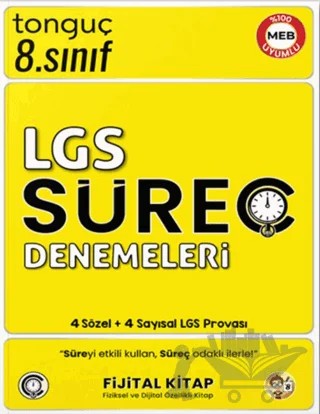 8. Sınıf LGS Süreç Denemeleri – Kolektif – Tonguç Akademi kitap kapağı