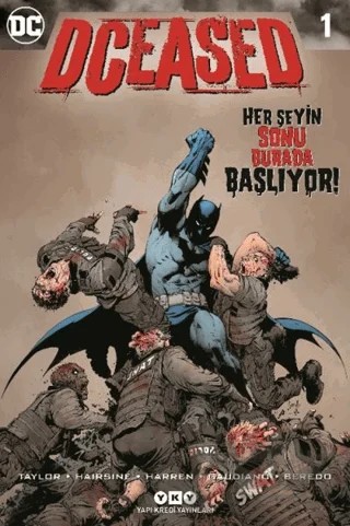 Dceased 1 – Tom Taylor – Yapı Kredi Yayınları kitap kapağı