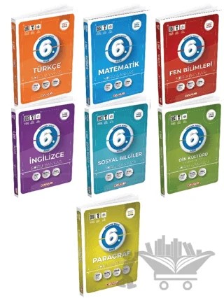 6. Sınıf Soru Bankası Seti (7 Kitap) – Kolektif – Dinamo Yayınları kitap kapağı