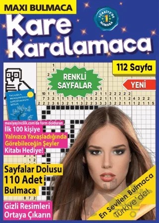 Maxi Kare Karalamaca 23 – Bertan Kodamanoğlu – Maxi Yayıncılık kitap kapağı