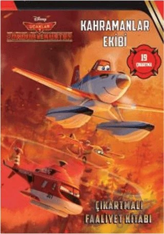 Disney Uçaklar 2 - Kahramanlar Ekibi Çıkartmalı Faaliyet Kitabı – Kolektif – Doğan Egmont Yayıncılık kitap kapağı