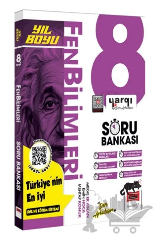 8. Sınıf LGS Fen Bilimleri Yıl Boyu Soru Bankası – Kolektif – Yargı Yayınevi kitap kapağı