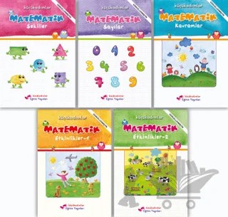 Matematik Seti - 5 Kitap – Kolektif – Küçük Adımlar kitap kapağı
