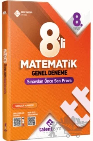8. Sınıf Matematik 8'Li Genel Deneme – Kollektif – Talentteam Yayıncılık kitap kapağı