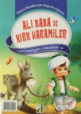 Ali Baba ve Kırk Haramiler / Bambi - Gülümseyen Masallar 6 – Kolektif – Damla Yayınevi kitap kapağı