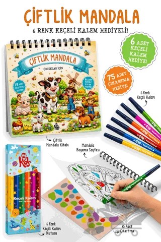 Çiftlik Mandala – Sibel Erdal – Bigkids Yayınları kitap kapağı