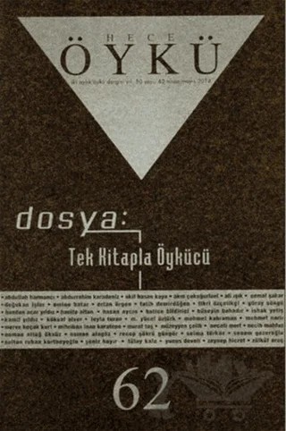 Hece Öykü Dergisi Sayı: 62 – Hece Dergisi kitap kapağı