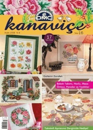 Kanaviçe Dergisi Sayı: 16 2008/Aralık – Tuva Yayıncılık kitap kapağı