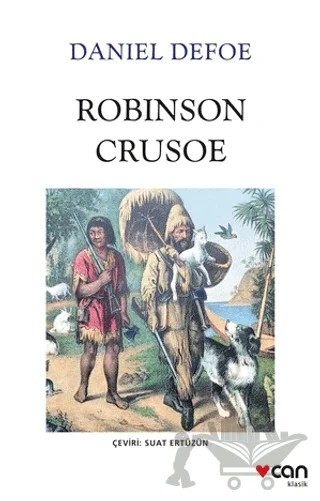 Robinson Crusoe – Daniel Defoe – Can Yayınları kitap kapağı