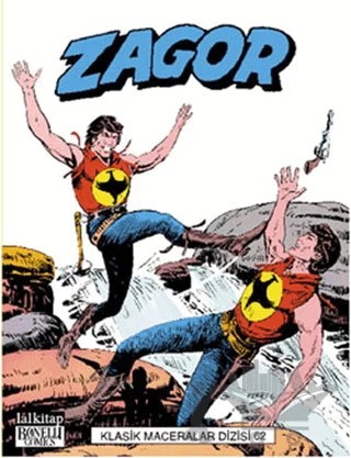 Zagor Klasik Maceralar Cilt: 62 – Marcello Toninelli – Lal Kitap kitap kapağı