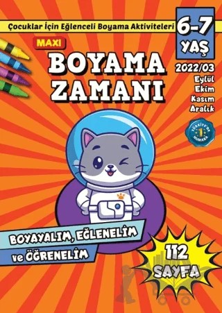 Maxi Boyama Zamanı 4 – İlhan Arlı – Maxi Yayıncılık kitap kapağı
