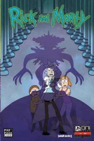 Rick and Morty 24 – Zac Gorman – Marmara Çizgi kitap kapağı