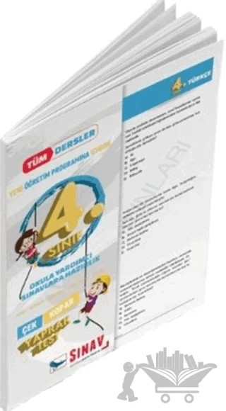 4. Sınıf Tüm Dersler Yaprak Test – Kolektif – Sınav Yayınları kitap kapağı