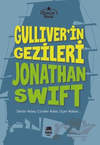 Gulliver’in Gezileri – Jonathan Swift – Ema Genç kitap kapağı