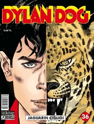 Dylan Dog Sayı 36: Jaguarın Çığlığı – Tiziano Sclavi – Lal Kitap kitap kapağı