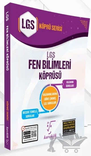 LGS Fen Bilimleri Köprüsü – Edanur Tarı, İnan Şarman – Karekök Yayıncılık kitap kapağı