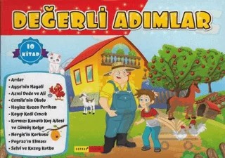 2 ve 3. Sınıflar için Değerli Adımlar Serisi Seti - 10 Kitap Takım – Kolektif – Gendaş Çocuk kitap kapağı