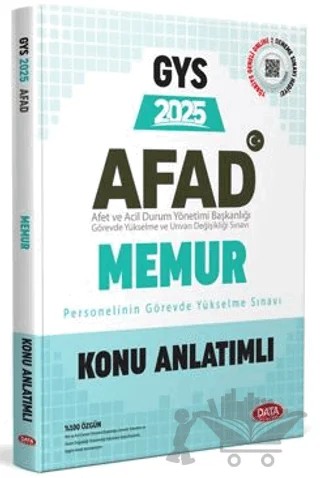 AFAD Memur GYS Konu Anlatımlı – Kollektif – Data Yayınları kitap kapağı