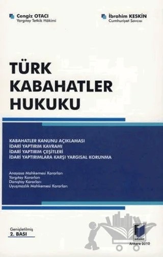 Türk Kabahatler Hukuku – Cengiz Otacı, İbrahim Keskin – Adalet Yayınevi kitap kapağı