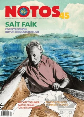 Notos Öykü İki Aylık Edebiyat Dergisi Sayı: 45 – Notos Öykü Dergisi kitap kapağı