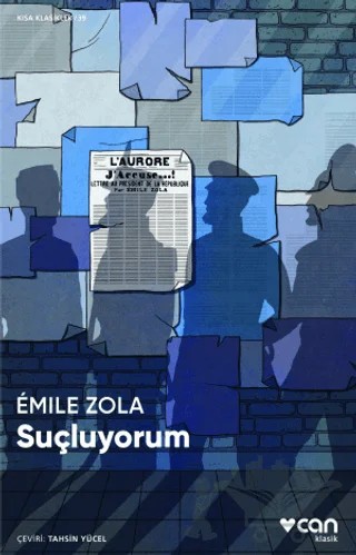 Suçluyorum – Emile Zola – Can Yayınları kitap kapağı