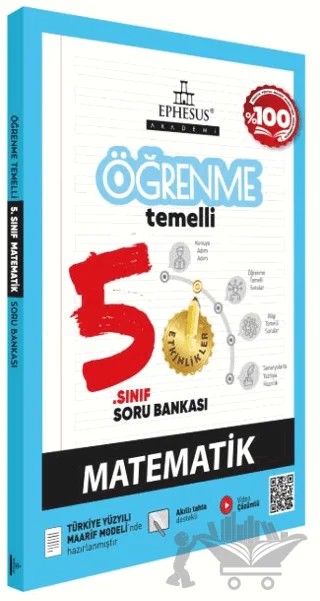 5. Sınıf Öğrenme Temelli Matematik Soru Bankası – Kolektif – Ephesus Akademi kitap kapağı