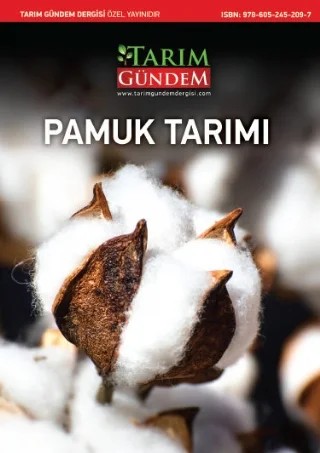 Pamuk Tarımı – Tarım Gündem Dergisi kitap kapağı