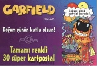 Garfield - Doğum Günün Kutlu Olsun! – Kolektif – Güloğlu Yayıncılık kitap kapağı