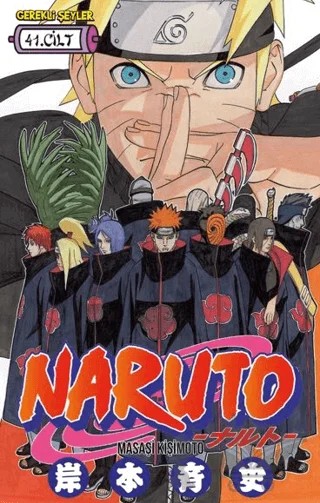 Naruto 41. Cilt – Masaşi Kişimoto – Gerekli Şeyler Yayıncılık kitap kapağı
