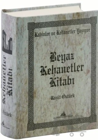 Beyaz Kehanetler Kitabı – Raşit Öztürk – Kültürkent Kuledibi Yayınları kitap kapağı