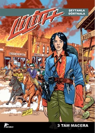Lilith 2 - Şeytanla Dört Nala – Luca Enoch – Çizgi Düşler Yayınevi kitap kapağı