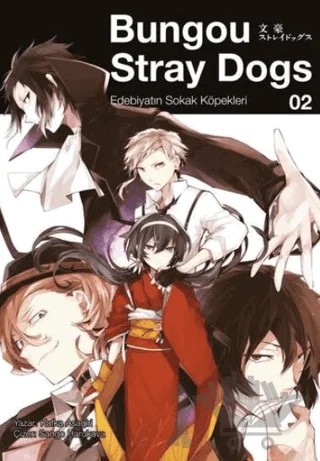 Bungou Stray Dogs 2 - Edebiyatın Sokak Köpekleri – Kafka Asagiri – Gerekli Şeyler Yayıncılık kitap kapağı
