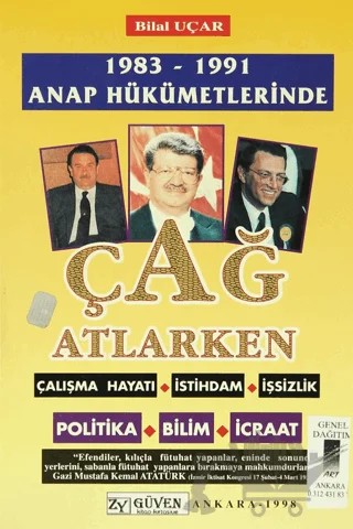 1983-1991 Anap Hükümetlerinde Çağ Atlarken – Bilal Uçar – Güven Kitap kitap kapağı