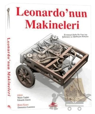 Leonardo'nun Makineleri – Domenico Laurenza – Pegasus Yayınları kitap kapağı
