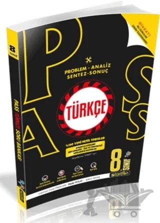 8. Sınıf Türkçe PASS Soru Bankası – Kolektif – Startfen Yayınları kitap kapağı