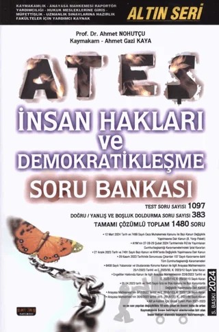 İnsan Hakları ve Demokratikleşme Soru Bankası – Ahmet Gazi Kaya, Ahmet Nohutçu – Savaş Yayınevi kitap kapağı